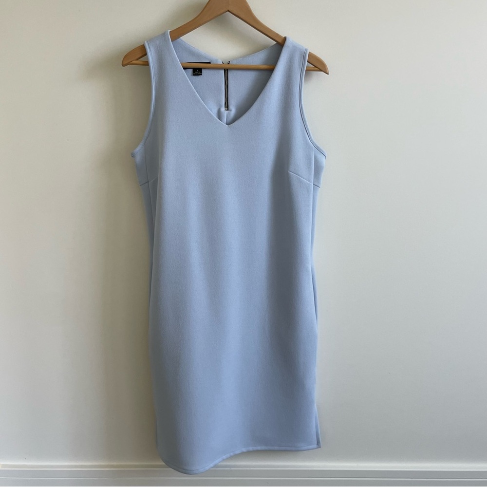Periphery periwinkle mini dress